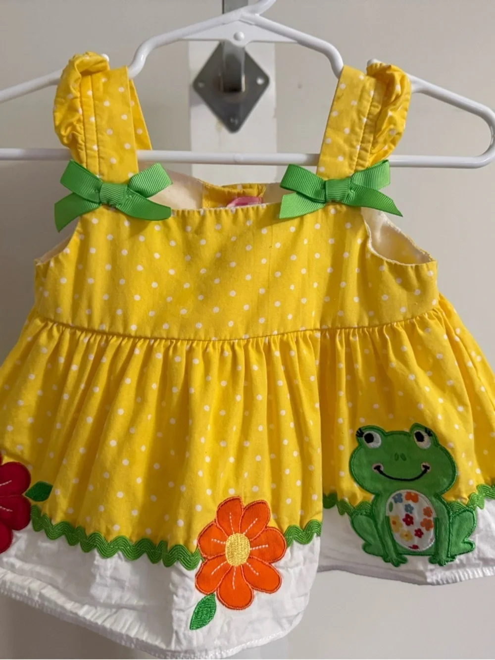 Goodlad Frog & Flowers Diaper Set